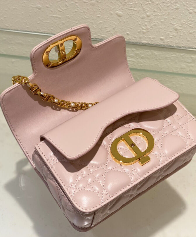 Christian Dior Mini Dior Jolie Top Handle Bag